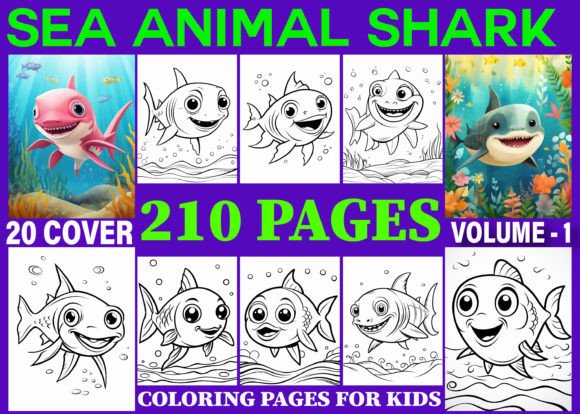 210 Sea Animal Shark Coloring Pages KDP: A Practical Guide for Creators, Educators, and Lifelong Learners