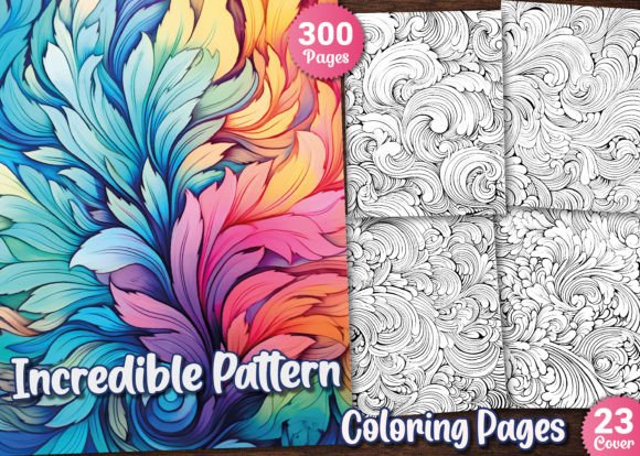 300 Incredible Pattern Coloring Pages