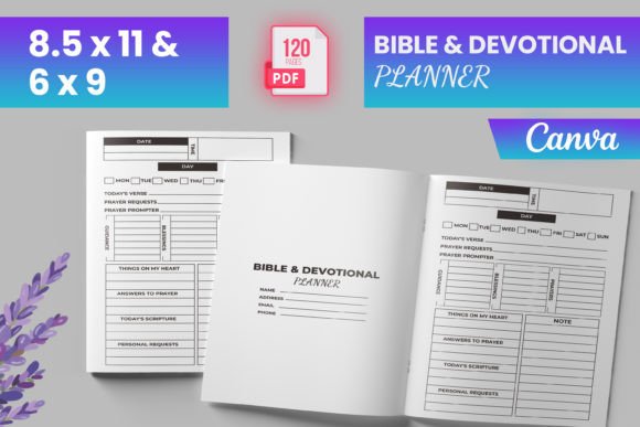 Bible Devotional Planner Canva KDP: Your All-in-One Tool for Intentional Spiritual Growth