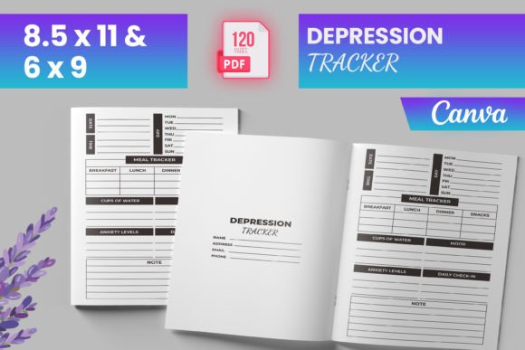 Depression Tracker Canva KDP: A Strategic Tool for Mental Wellness Creators and Self-Care Entrepreneurs