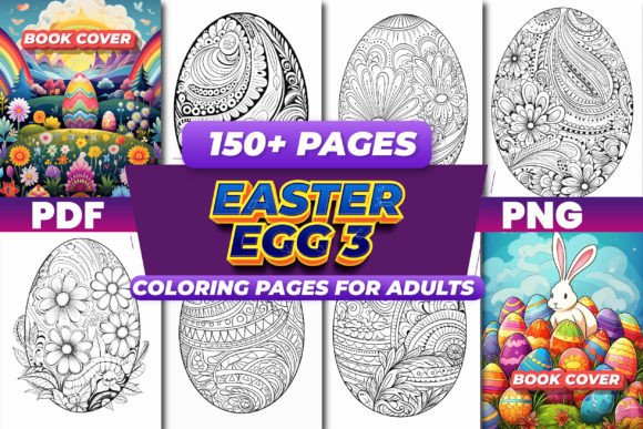 Easter Coloring Pages for Adults 3