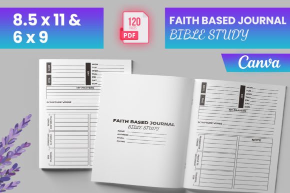 Faith Based Journal Bible Study Canva