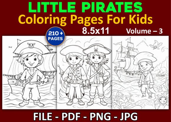 Little Pirates Coloring Pages for Kids: A Practical Resource for Educators, Creators, and Families