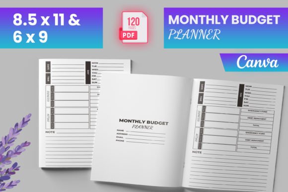 Master Your Money with the Monthly Budget Planner Canva KDP: A Smart, Scalable Tool for Modern Creators and Professionals
